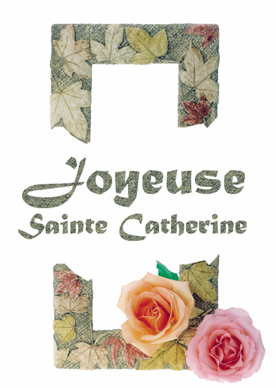 Carte Sainte Catherine Couleurs D'automne : Envoyer Une Carte Sainte ...